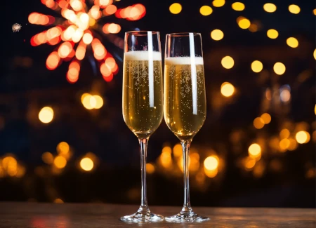 Frohes Neues Jahr, Bonne Année, and Happy New Year!